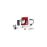 Moulinex Masterchef Gourmet QA502GB1 - keukenmachine - 900 W - rood_0