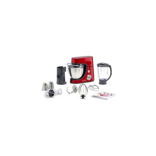 Moulinex Masterchef Gourmet QA502GB1 - robot pâtissier - 900 Watt - rouge