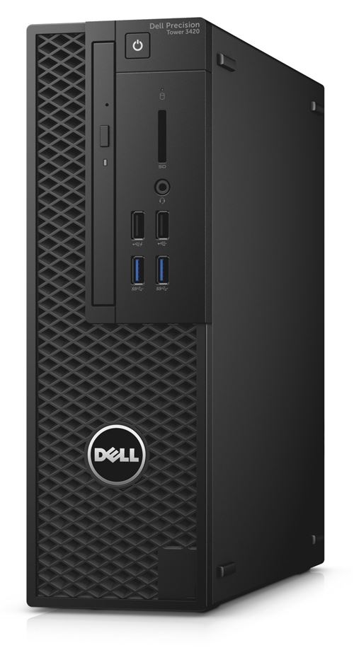Unité centrale Dell precision t3420 sff - i5-7500 - 8gb - 1tb - windows 10 pro - dvdrw - hd 630 - clavier +souris - vpro - garan