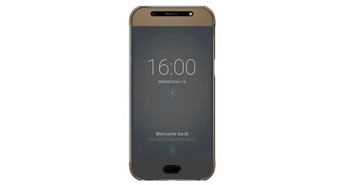 Wiko smart folio wiview cuir beige pour wim