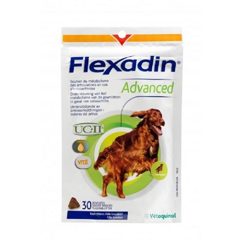 Meilleurs prix pour Vetoquinol - Flexadin advanced pour chien - soulage les articulations - 30 bouchées