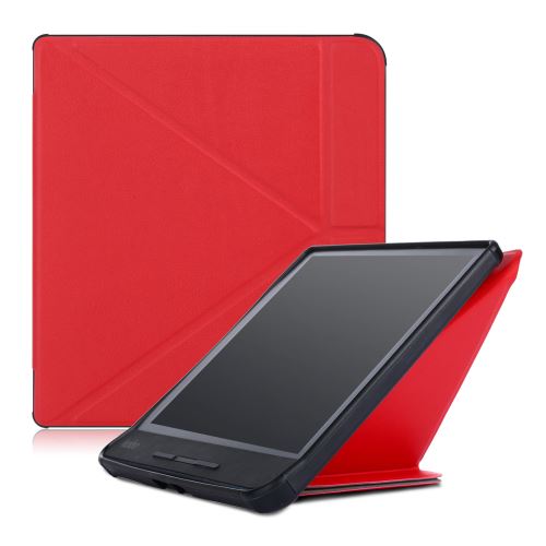 WISETONY® PU koffer origami stand voor uw Kobo Forma - Rood