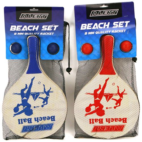 Alerte Beachball Set Deluxe Bois