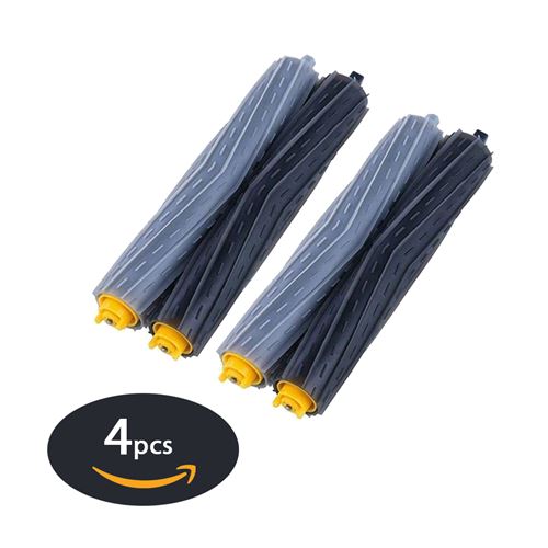 Kit de 4 Brosses à rouleaux pour Aspirateur iRobot Roomba Hobby tech