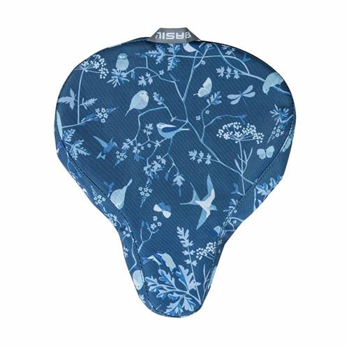 Couvre selle velo basil wanderlust bleu indigo (28x23cm)