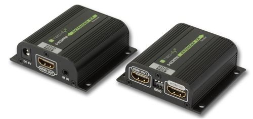 Techly idata ext-e70poed av transmitter & receiver noir extension audio video 100709