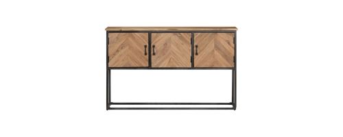 Buffet bois d'acacia solide 120x30x75 cm