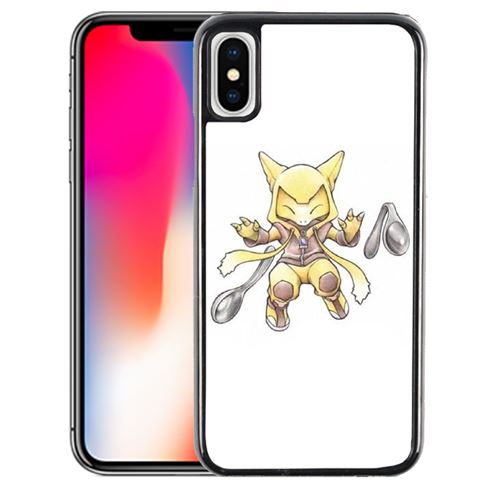 Coque pour iPhone XS pokémon bébé abra