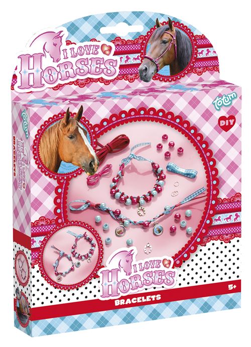Totum bracelets pour Hi Horsesfilles 17,5 x 24,5 cm 6-pièces