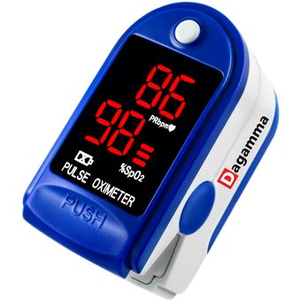 Finger Pulse Oximeter DP100 - Oxymètre Bleu Saphire - 1