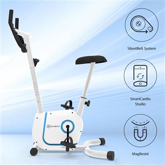 Klarfit Myon Cycle Vélo d'appartement cardiotraining avec support