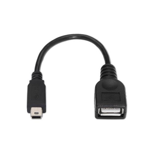 Câble USB 2.0 A vers Micro USB B NANOCABLE 10.01.3800 15 cm Noir