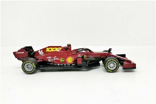 Bburago B18-36819L 1:43 F1 2020 Ferrari avec Casque Leclerc 