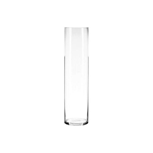 Vase Cylindrique 60cm Transparent