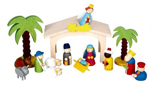 Simply for Kids Crèche en bois