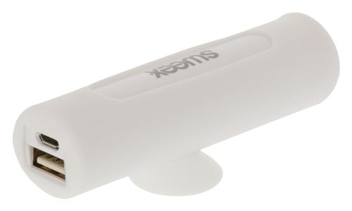 Sweex Banque de puissance portable SW2500PB001WH, 2500 Moh Usb, blanc