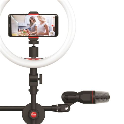  Kit video AF-99 - Smartphone, Reflex & Mirrorless - Ring light 