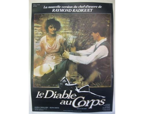 Le Diable Au Corps AFFICHE CINEMA ORIGINALE