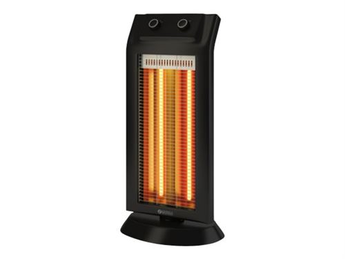 Olimpia Splendid Carbon Black - Radiateur - pose au sol - 1100 Watt