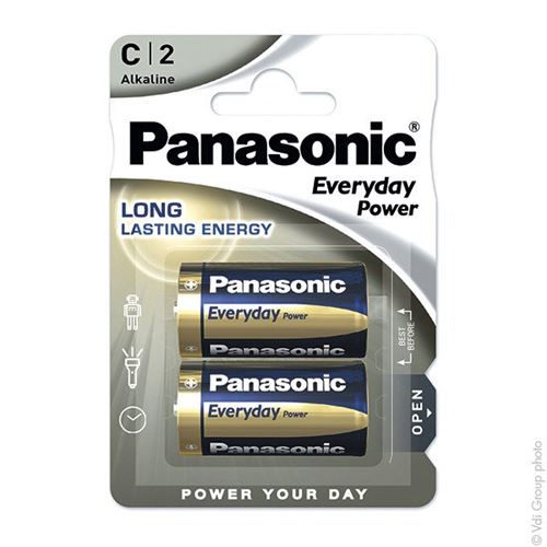 PANASONIC  Everyday Power LR14EPS/2BP Pile Alcaline