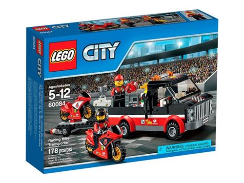 Lego City 60084 - Le Transport De Moto De Course