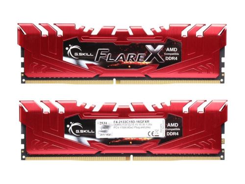 Fusée G. SKILL F4–2400C16Q-32GFXR 32 Go (8 Go X 4) 2 133 MHz 16GB (8GBx2) Red