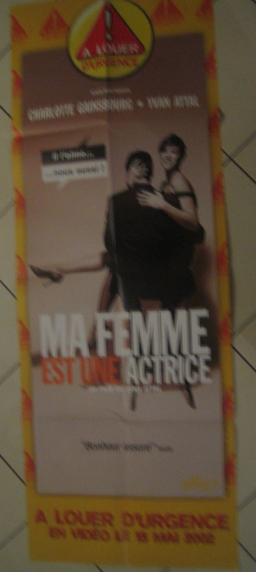 Ma Femme Est une Actrice AFFICHE CINEMA ORIGINALE