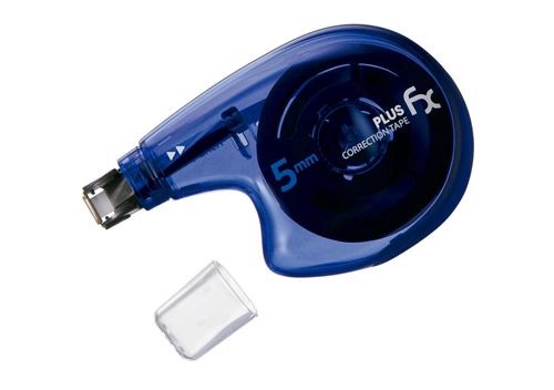 Roller de Correction Latéral 'FX' 5 mm x 10 m Tête Flexible Bleu