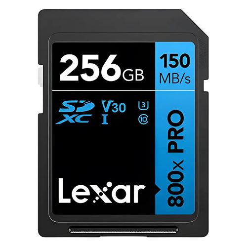 Lexar High-Performance 800xPRO 256 GB SDXC UHS-I Class 10