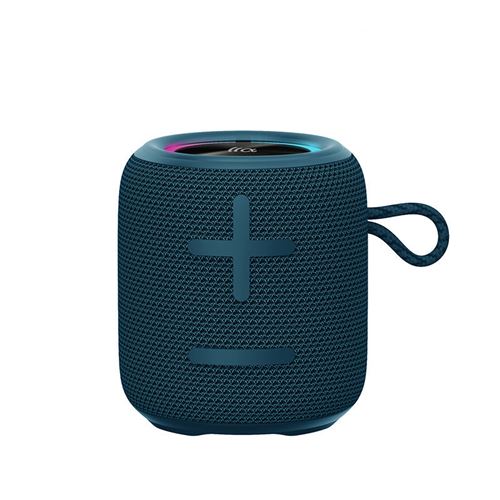  Enceinte Bluetooth portable IPX7 &eacute;tanche - Mini haut-parleur sans fil TWS, batterie 1200mAh, id&eacute;ale ext&eacute;rieur & voyage - bleu 