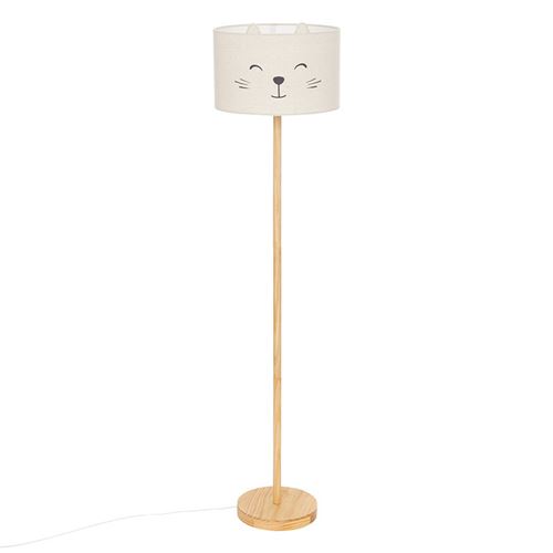 Atmosphera Blanc Lampadaire Enfant Chat Félix - Image 2