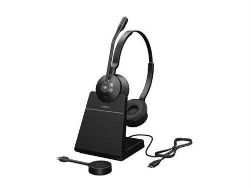 Jabra - Engage 55 SE Stereo - Casque sans fil - DECT - Certifié Microsoft Teams - Image 3