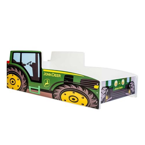 Non Communiqué Jaune Lit Enfant Tracteur Vert 160X80