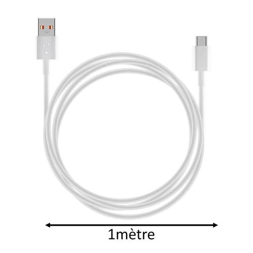 Chargeur Rapide 3A + Câble Type C PH26 Pour Oppo Find X5/X3/X2 | Recharge Ultra-rapide Et Sécurisée