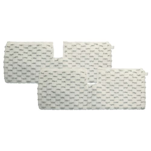 vhbw 2x lingettes compatible avec Vileda 1-2 Spray Max laveur de sol 41 x 16 x 2 cm