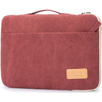 Housse pour MacBook Air et MacBook Pro 13 pouces - Vin Rouge - 1