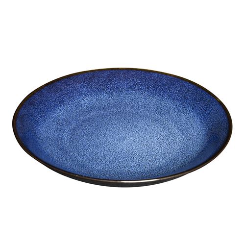 Assiettes Creuses Luna Bleu Nuit 205 mm   x  4   Olympia