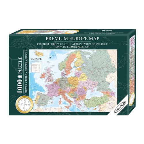 Close Up Puzzle Carte d'Europe 1000 piè