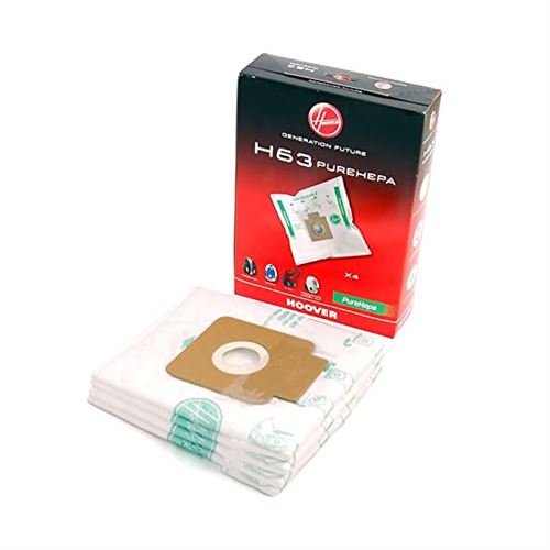 Non Communiqué Boite De 4 Sacs Pure Hepa H63 (36620-52201) Pour Aspirateur Hoover