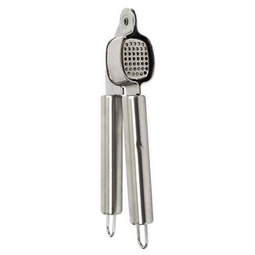 Non Communiqué Gris Presse-Ail Manuel "Inox" 18Cm Argent