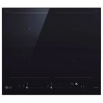 Table de cuisson induction 60cm 4feux 7400w noir Lg CBIZ2437B