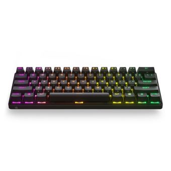 Clavier SteelSeries Apex Pro 64845 Sans Fil Bluetooth 5.0 Jeux AZERTY FR Noir