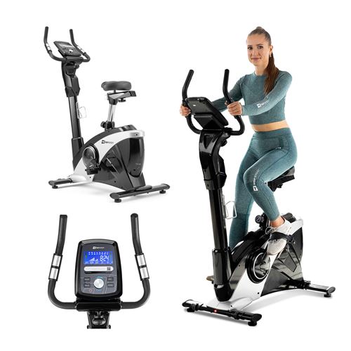 Hop-Sport Vélo d'appartement HS-090H Apollo, Masse d'inertie 13 kg, Vélo