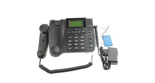 Téléphone avec carte sim gsm fixe de table bureau tim vodafone wind  quadri-bande - Combiné supplémentaire - Achat & prix
