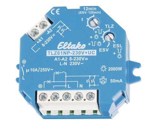 Eltako - Minuterie d'escalier - Encastré - 230 V - 61100301 - Image 5