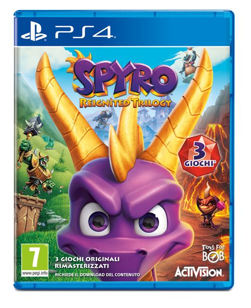 Sony Spyro Reignited Trilogy, Playstation 4 Standard Italien