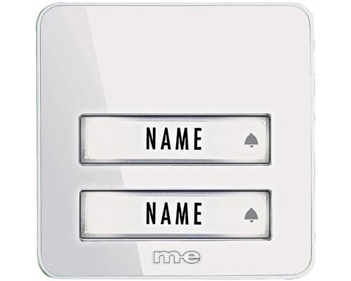 Non Communiqué Blanc Emetteur Pour Sonnette Sans Fil M-E Modern-Electronics 41078 200 M