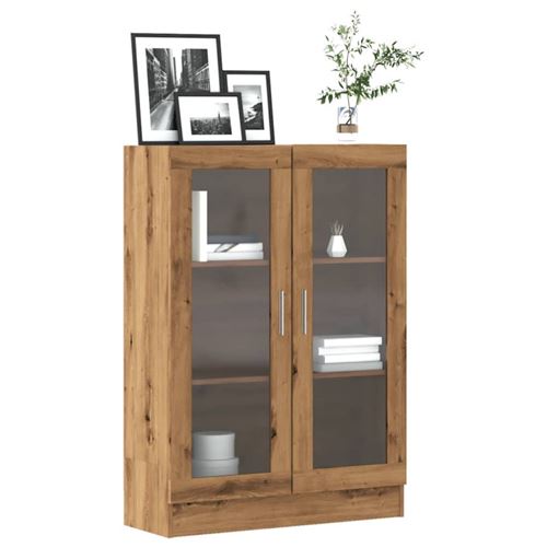 VIDAXL - Bibliothèque - Chêne Artisanal - 82,5x30,5x115 cm - Image 3