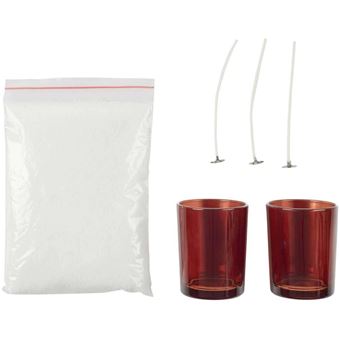 Set 2 bougies The Home Deco Factory Cire de Soja