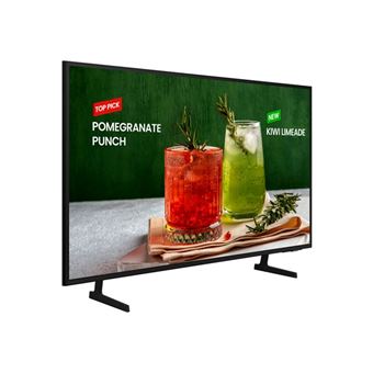 Samsung BE85D-H - Classe de diagonale 85" BED-H Series TV LCD rétro-éclairée par LED - Crystal UHD - signalisation numérique - Smart TV - Tizen OS - 4K UHD (2160p) 3840 x 2160 - HDR - Edge LED BLU - noir - 1